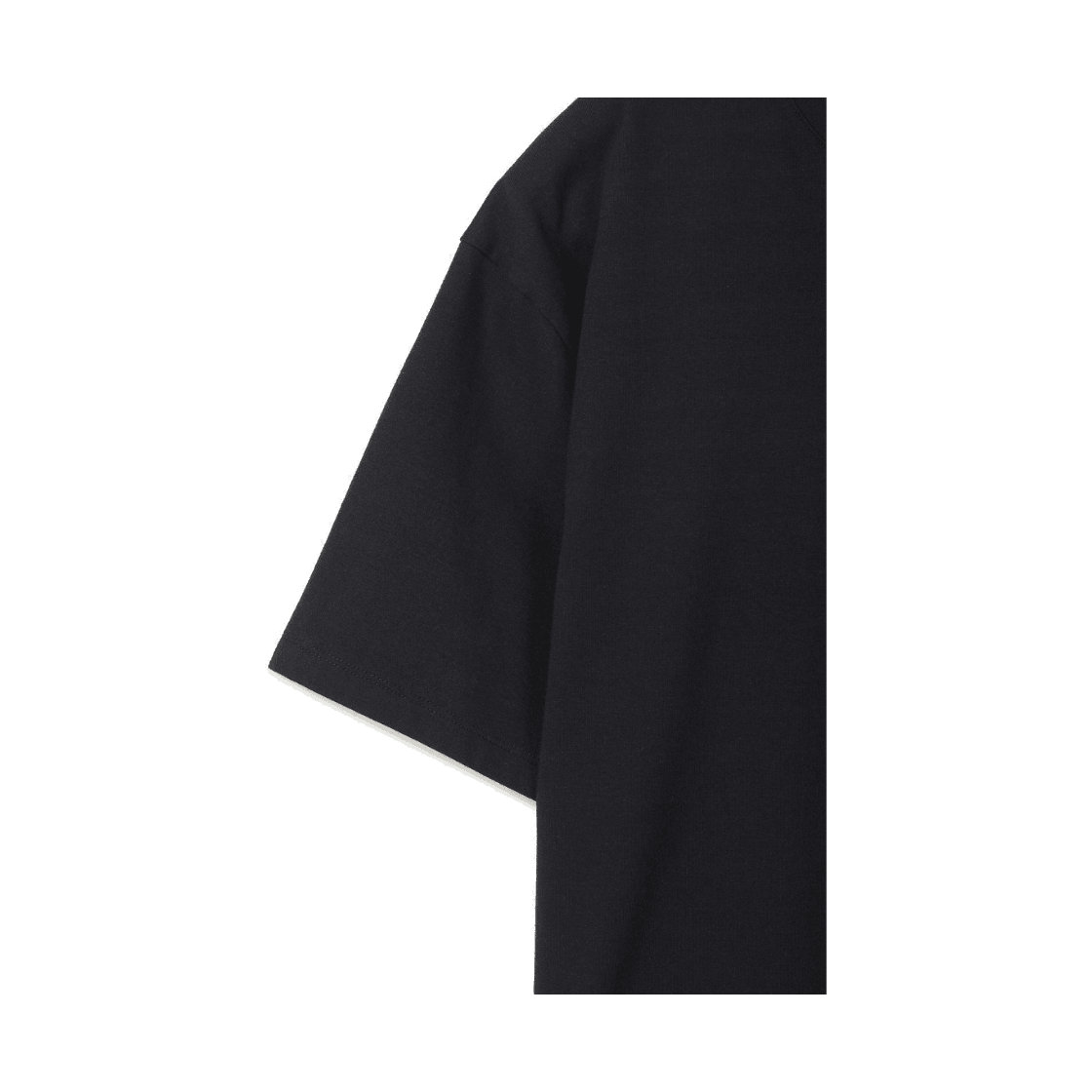 24/7 시리즈 코튼 아스킨 블렌디드 크롭 티 다크 그레이(24/7 series Cotton Askin Blended Crop Tee Dark Gray) - 4