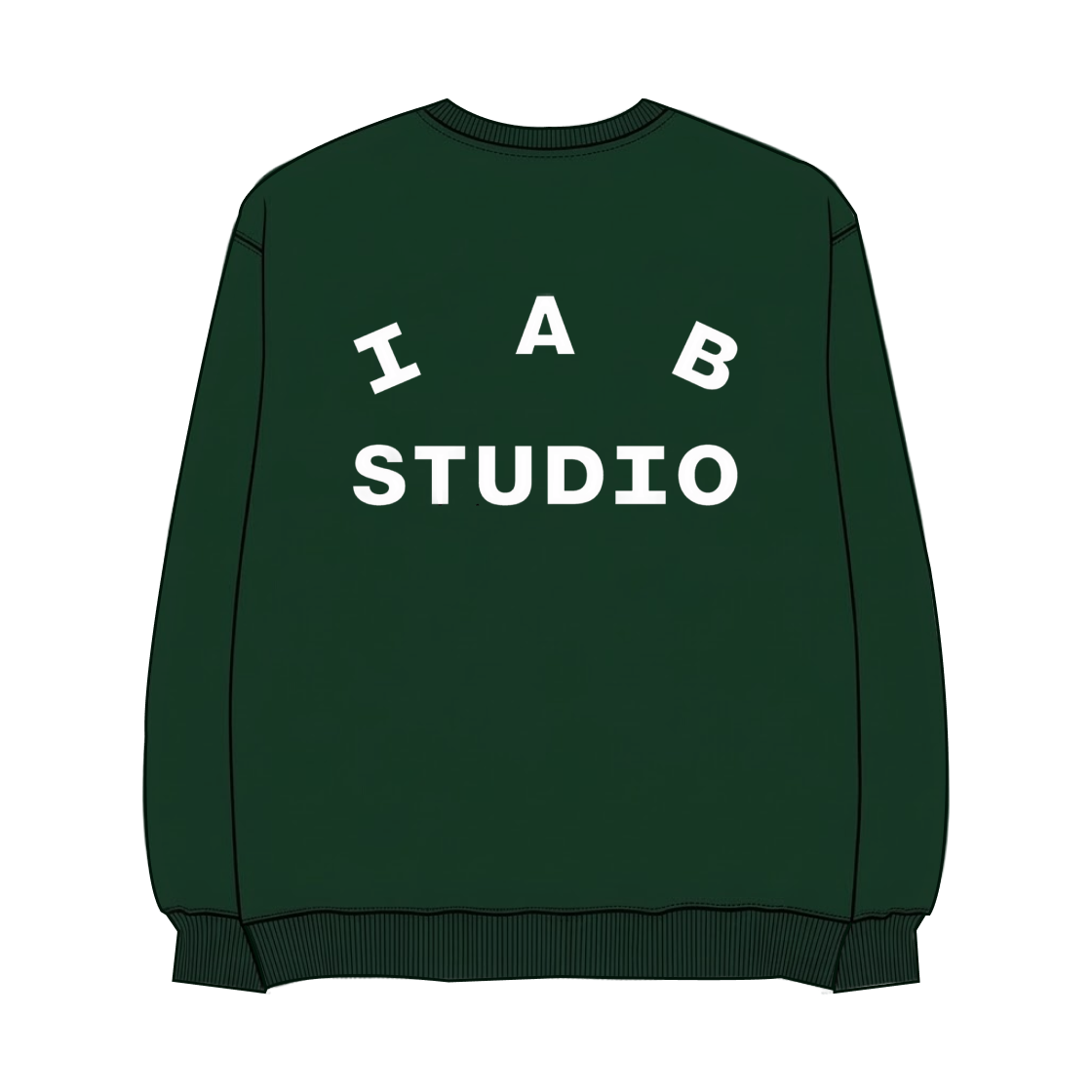 아이앱 스튜디오 스웨트셔츠 딥 그린 2026 Ver.(IAB Studio Sweatshirt Deep Green 2026 Ver.)