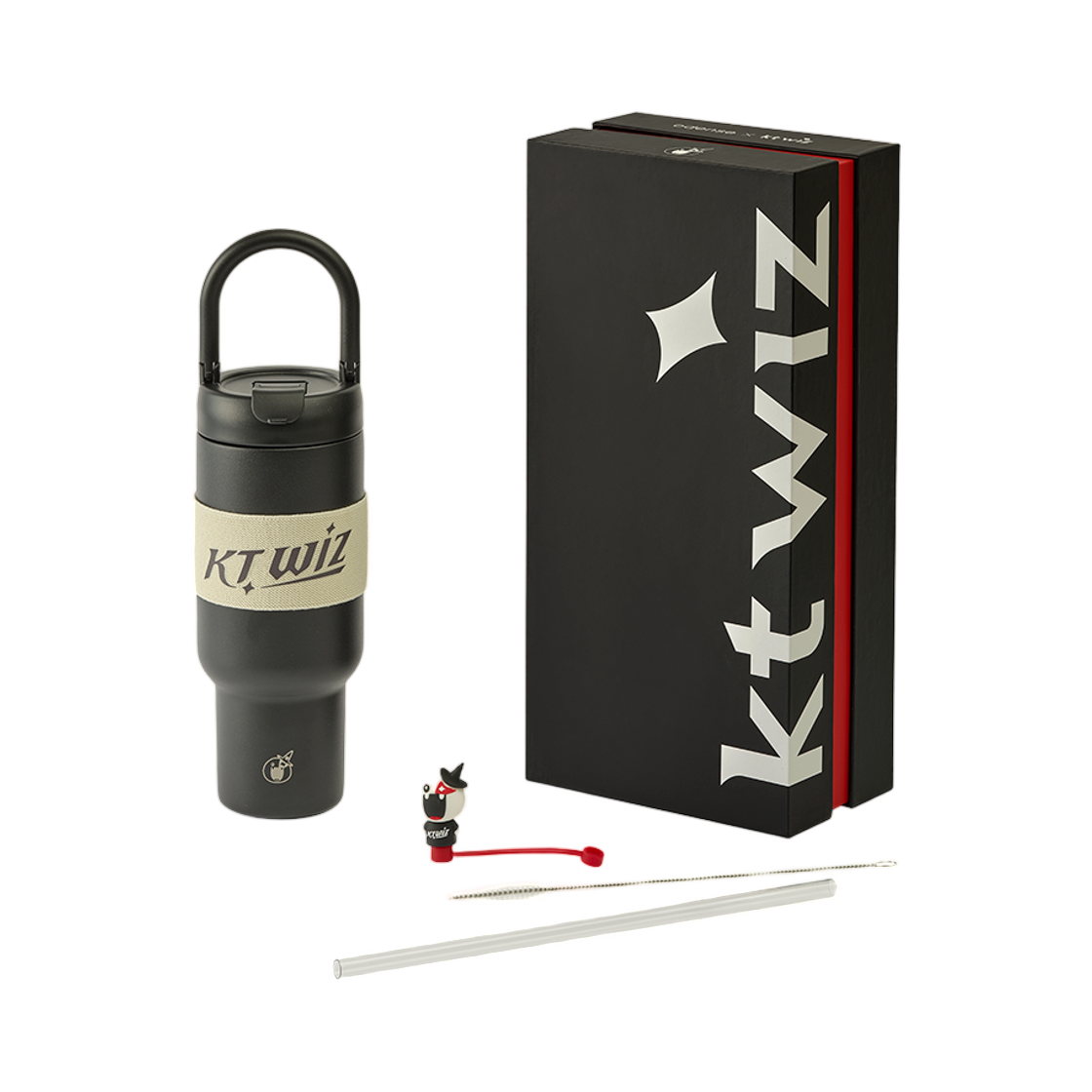 오덴세 x KBO 투웨이 루프 텀블러 750ml KT 위즈(Odense x KBO 2Way Loop Tumbler 750ml KT Wiz) - 2