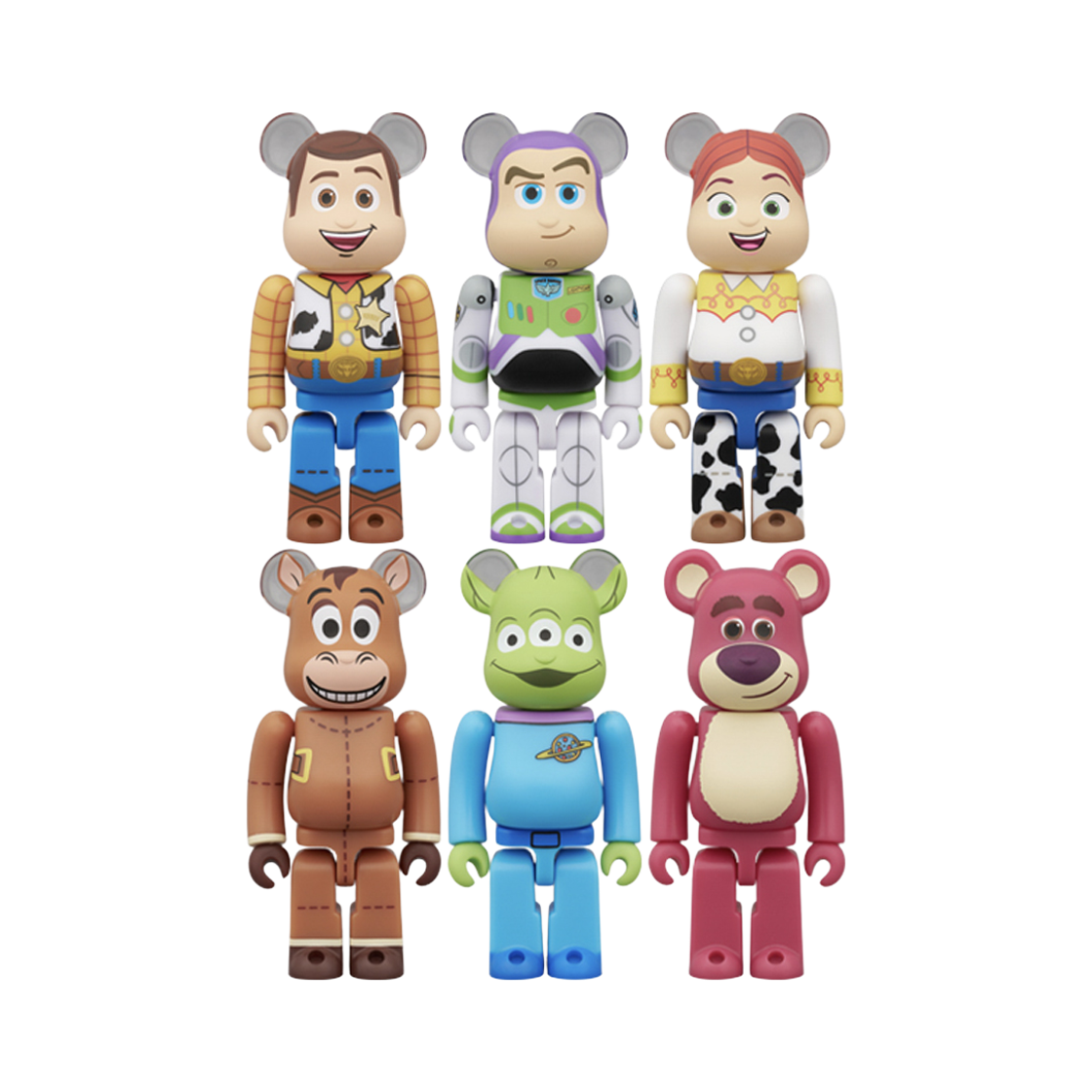 킨키로봇 랜덤 베어브릭 디즈니 토이스토리 5pcs Set (2603005)(KINKIROBOT Bearbrick Chase Disney Toy Story 5Set)