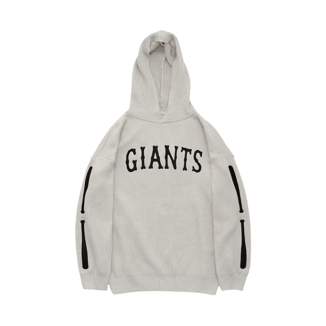 LP5LKN1984C8 Polyteru x Lotte Giants Logo Knit Beige