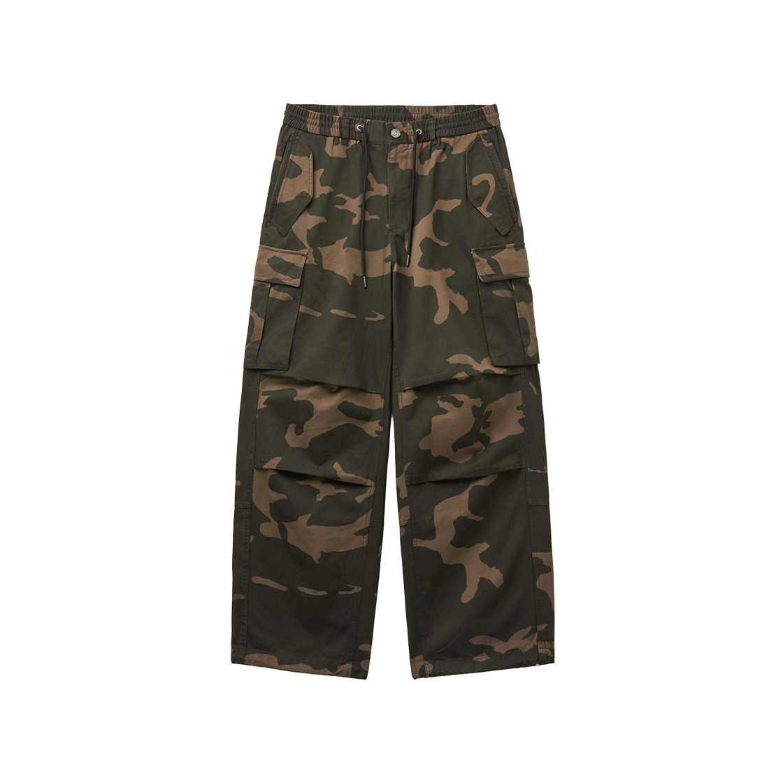 커스텀멜로우 카모플라주 멀티포켓 팬츠 브라운(Customellow Camouflage Multi Pocket Pants Brown)