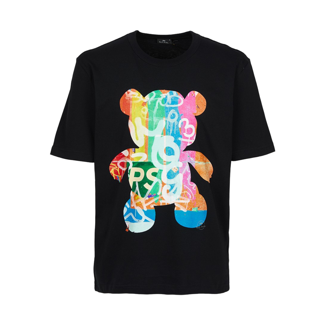 폴 스미스 테디 그래픽 프린트 코튼 티셔츠 블랙(Paul Smith Teddy Graphic Print Cotton T-Shirt Black)