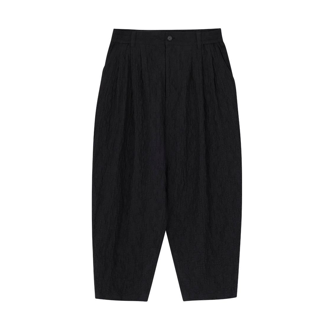 SI3PT330BK SONGZIO HOMME Crease Cocoon Pants Black