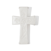 Sculptor Cross Strap Wallet White