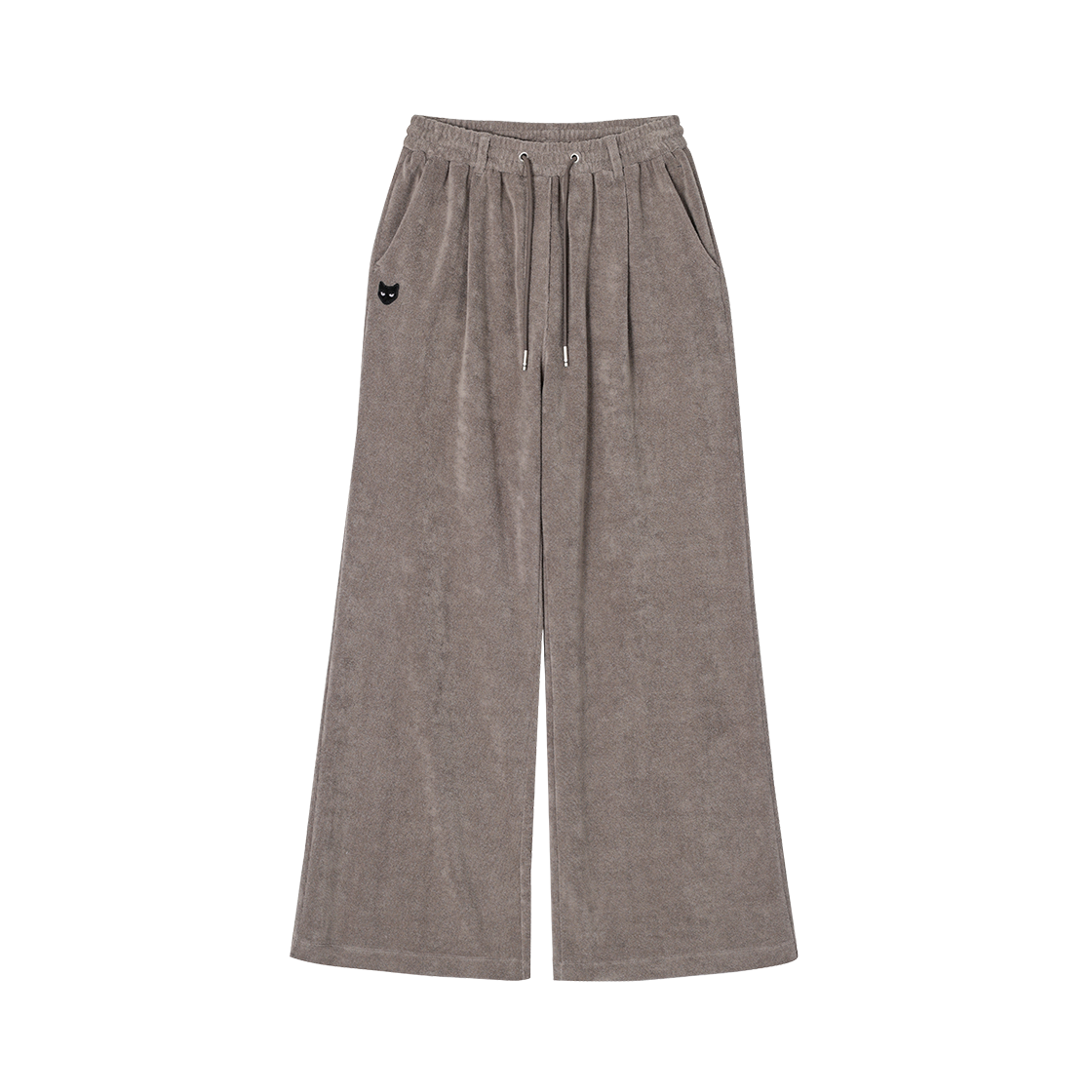 WI2PT820KK (W) SONGZIO ZZERO Boucle Panther Slim Pants Khaki