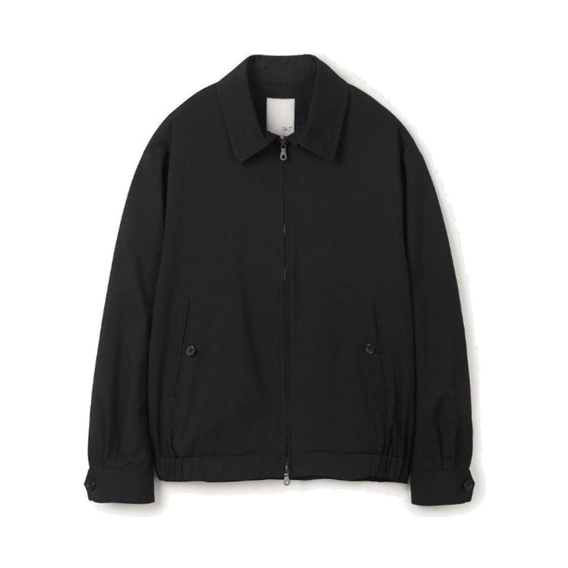 24/7 시리즈 스윙탑 울 테일러드 블루종 블랙(24/7 series Swing Top Wool Tailored Blouson Black) - 1