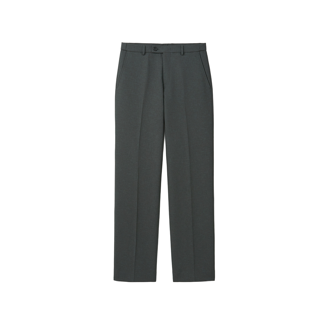 커스텀멜로우 레귤러핏 텍스처 셋업 팬츠 다크 그레이(Customellow Regular Fit Textured Set Up Pants Dark Gray)