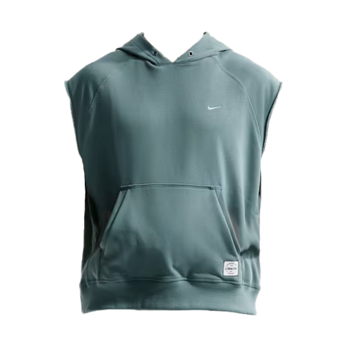 나이키 N.A.C. 드라이핏 플리스 슬리브리스 트레이닝 후드 미네랄 슬레이트 - 아시아(Nike N.A.C. Dri-Fit Fleece Sleeveless Training Hoodie Mineral Slate - Asia) - 1