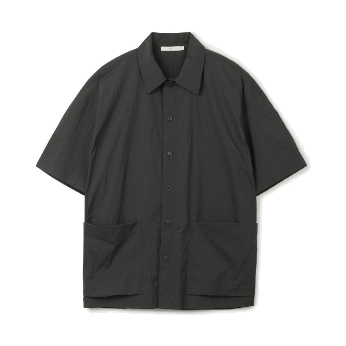 TMSFX26003CHX 24/7 series Dyed Washing Half Shirted Jactket Charcoal