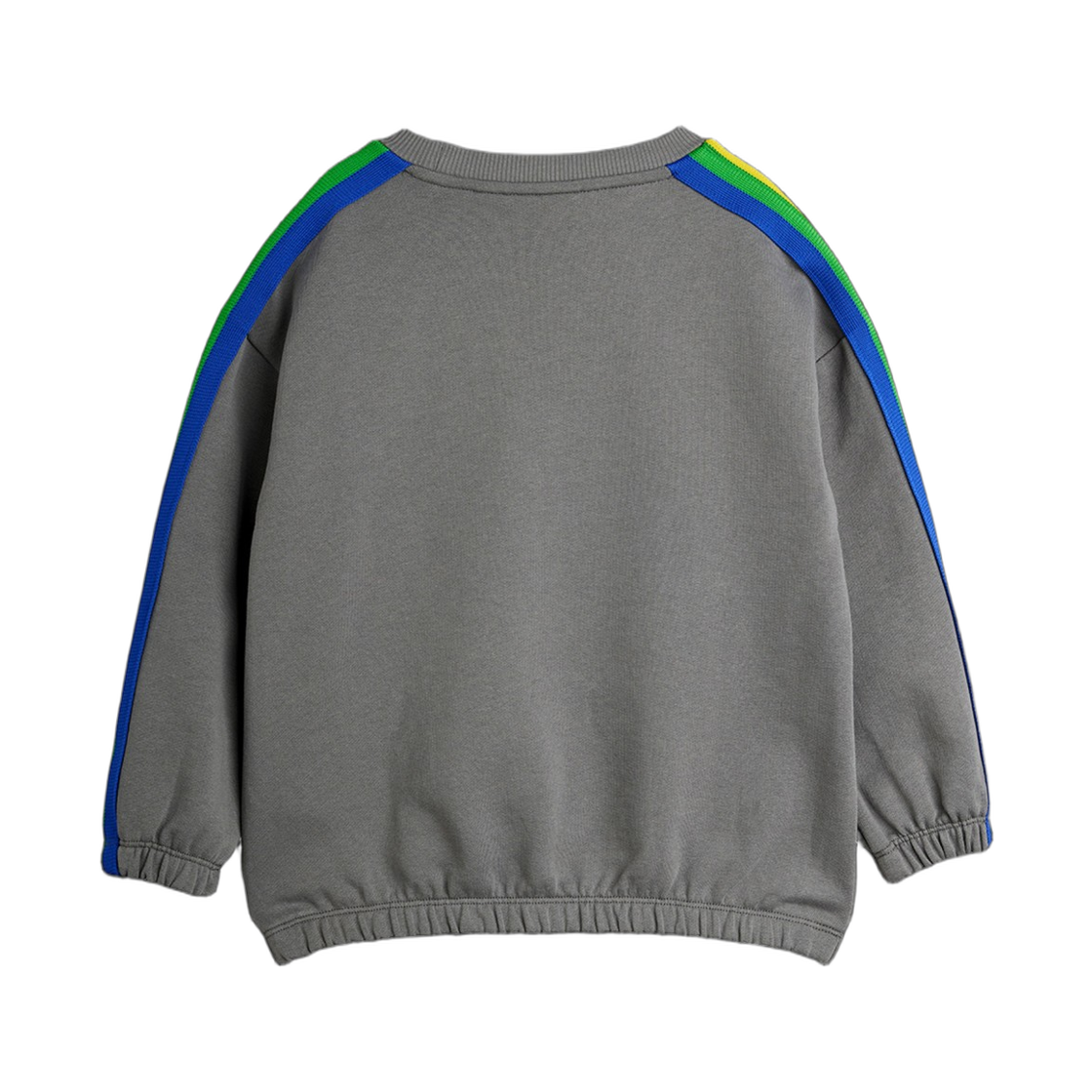 (키즈) 미니 로디니 밀키 웨이 레인보우 패널 스웨트셔츠 그레이((Kids) Mini Rodini Milky Way Rainbow Panel Sweatshirt Grey) - 2