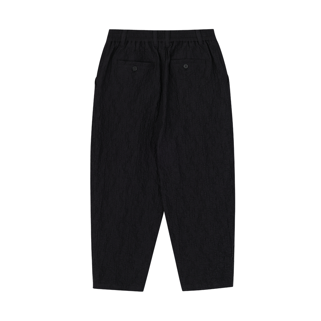 송지오 옴므 크리스 코쿤 팬츠 블랙(SONGZIO HOMME Crease Cocoon Pants Black) - 2
