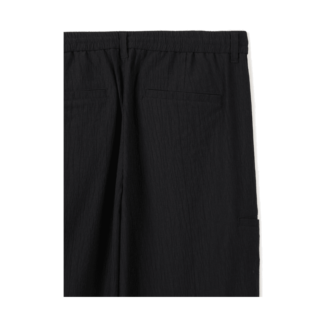 24/7 시리즈 크리즈 와이드 워크 팬츠 블랙(24/7 series Crease Wide Work Pants Black) - 6
