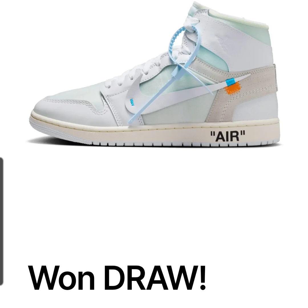 Jordan 1 x Virgil Abloh Archive Retro High Alaska White 착용 스타일