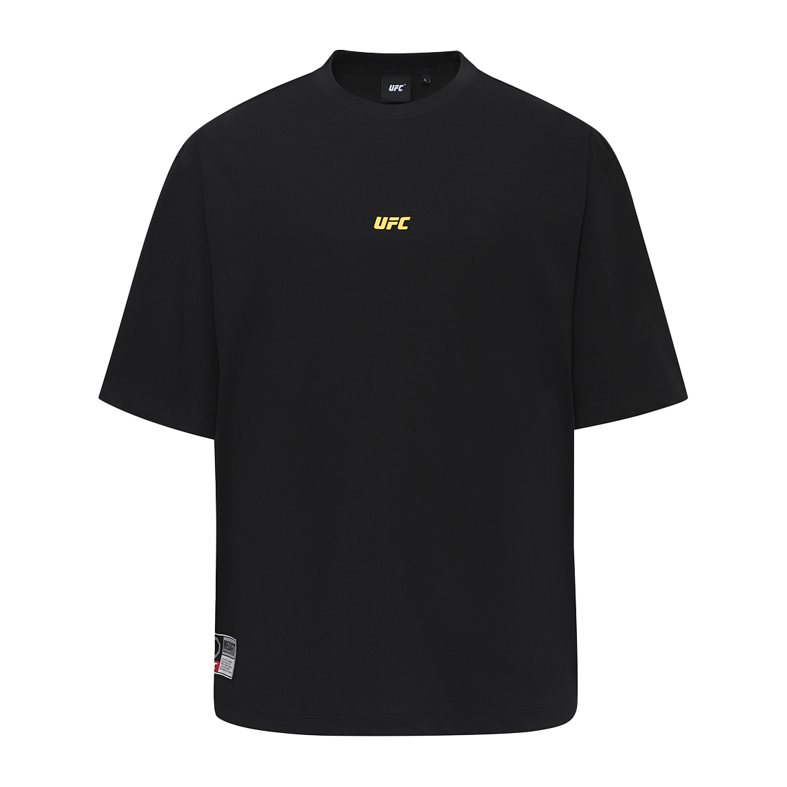 유에프씨 스포츠 포스 메가핏 반팔 티셔츠 블랙 U2SSX1101BK(UFC SPORT Force Mega Oversized Fit Short Sleeved Shirt Black) - 3