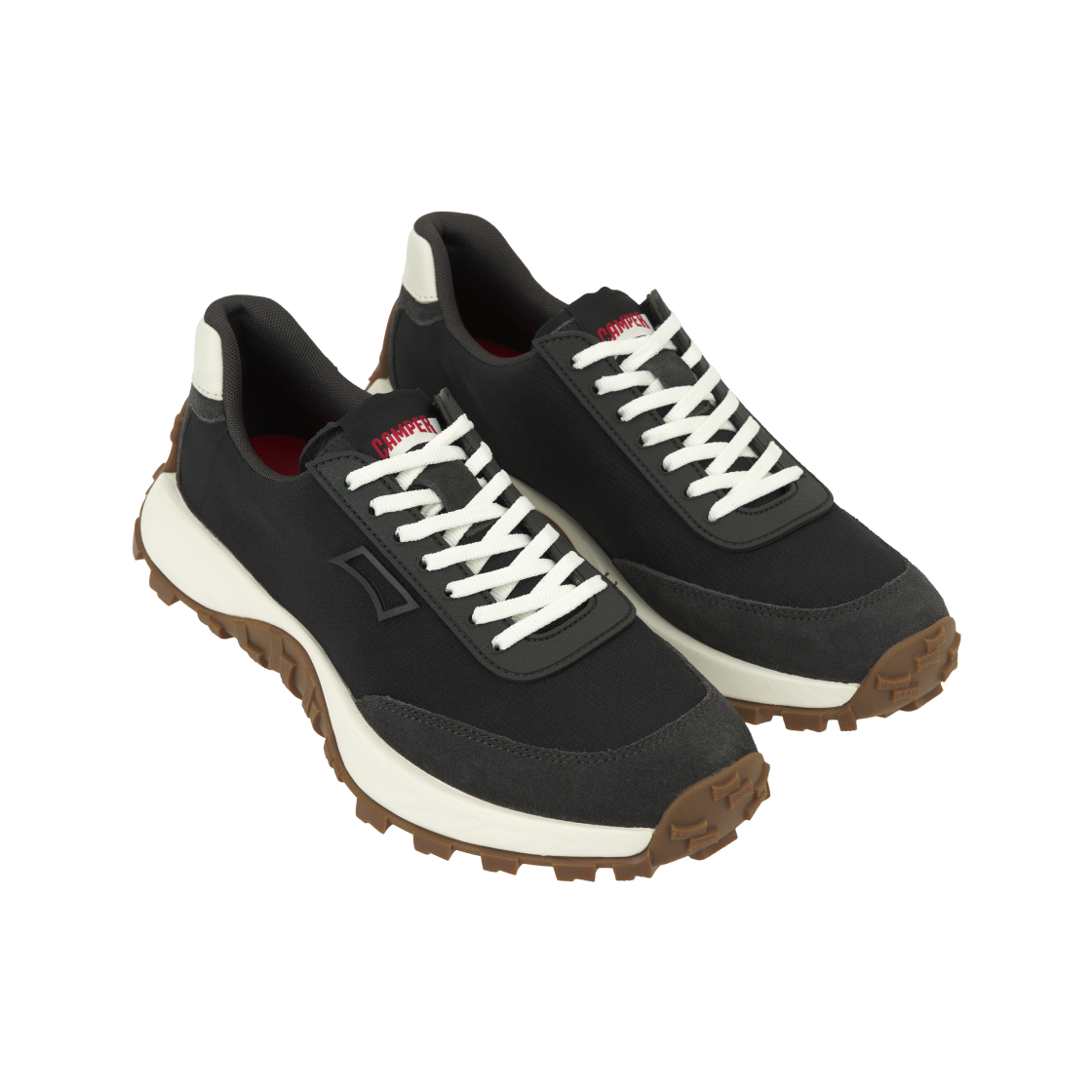 캠퍼 드리프트 트레일 비브람 누벅 스니커즈 블랙(Camper Drift Trail Vibram Nubuck Sneakers Black) - 4