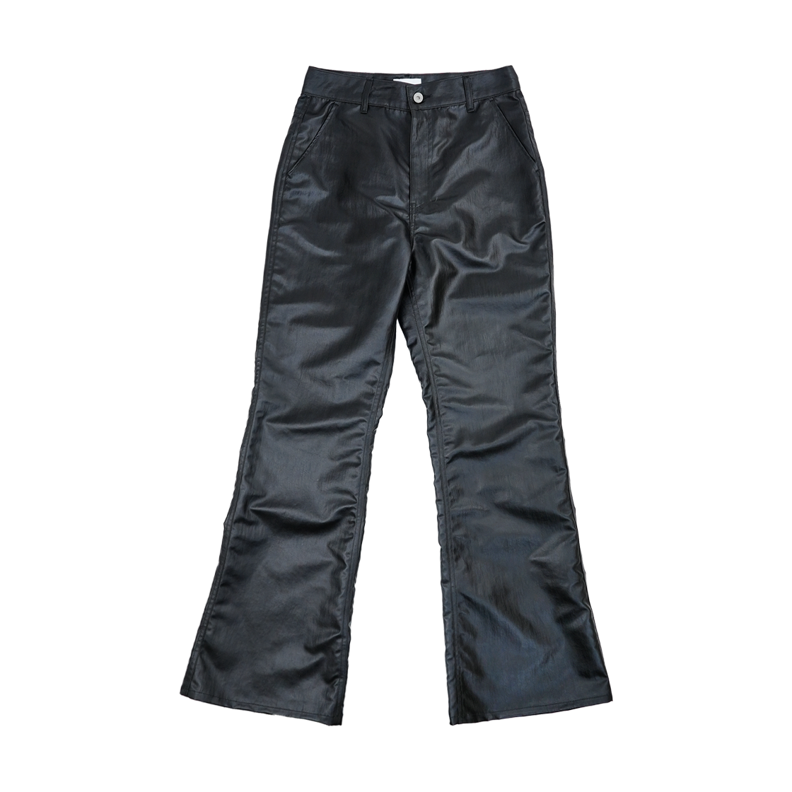스몰스튜핏튠즈 플레어 티피유 팬츠 블랙(smallstupidtunes Flare Tpu Pants Black)