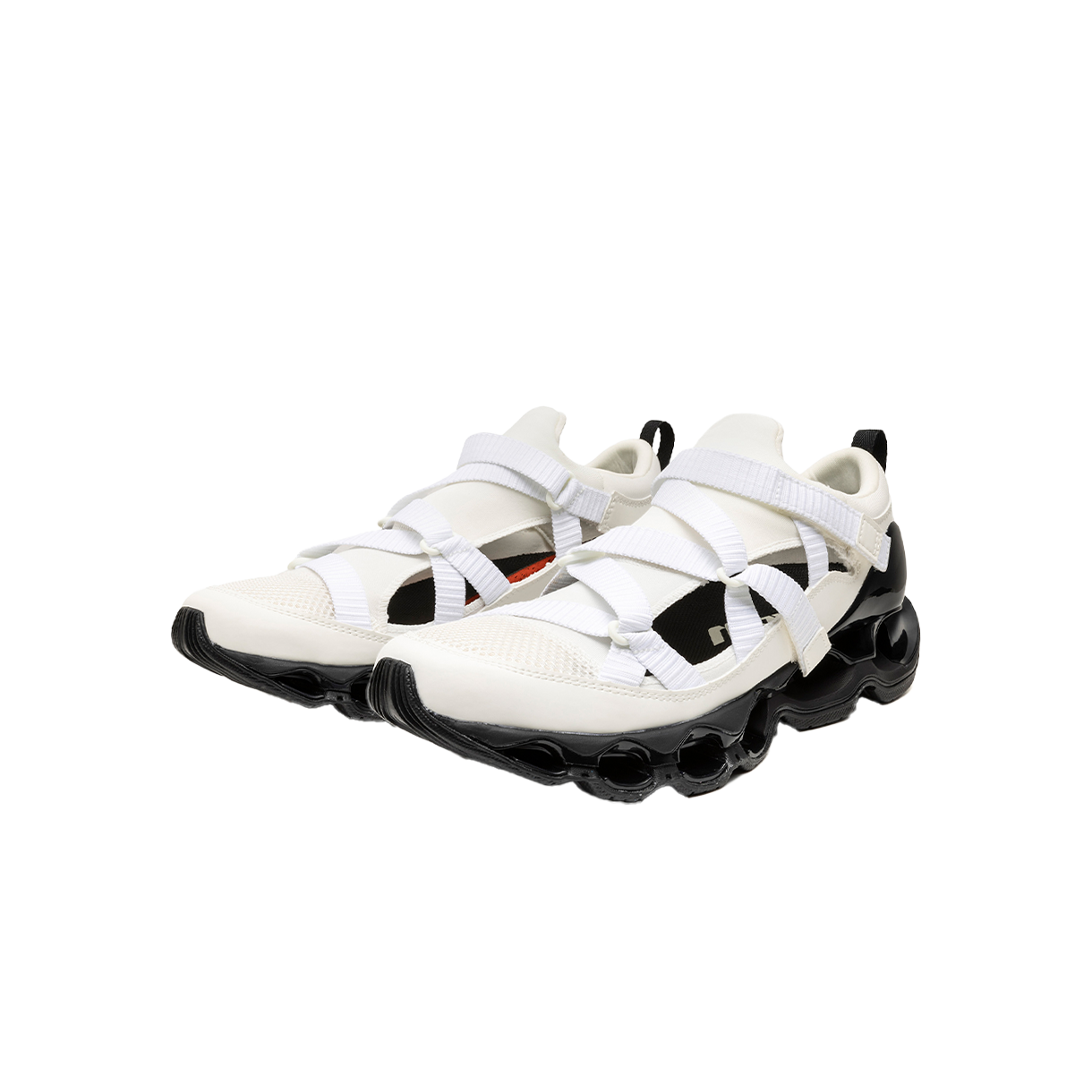 미즈노 우먼 웨이브 프로페시 스트랩 오프 화이트 블랙 - 26SS(Mizuno Women Wave Prophecy Strap Off White Black - 26SS) - 2