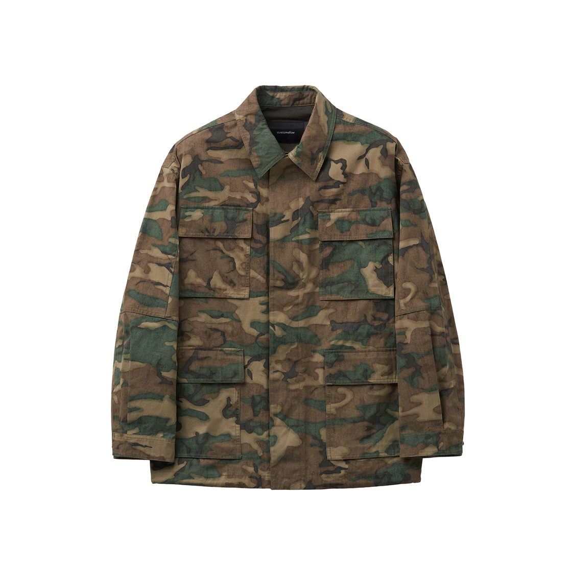 CWJAM26321GRX00 Customellow Camouflage Bdu Jacket Green
