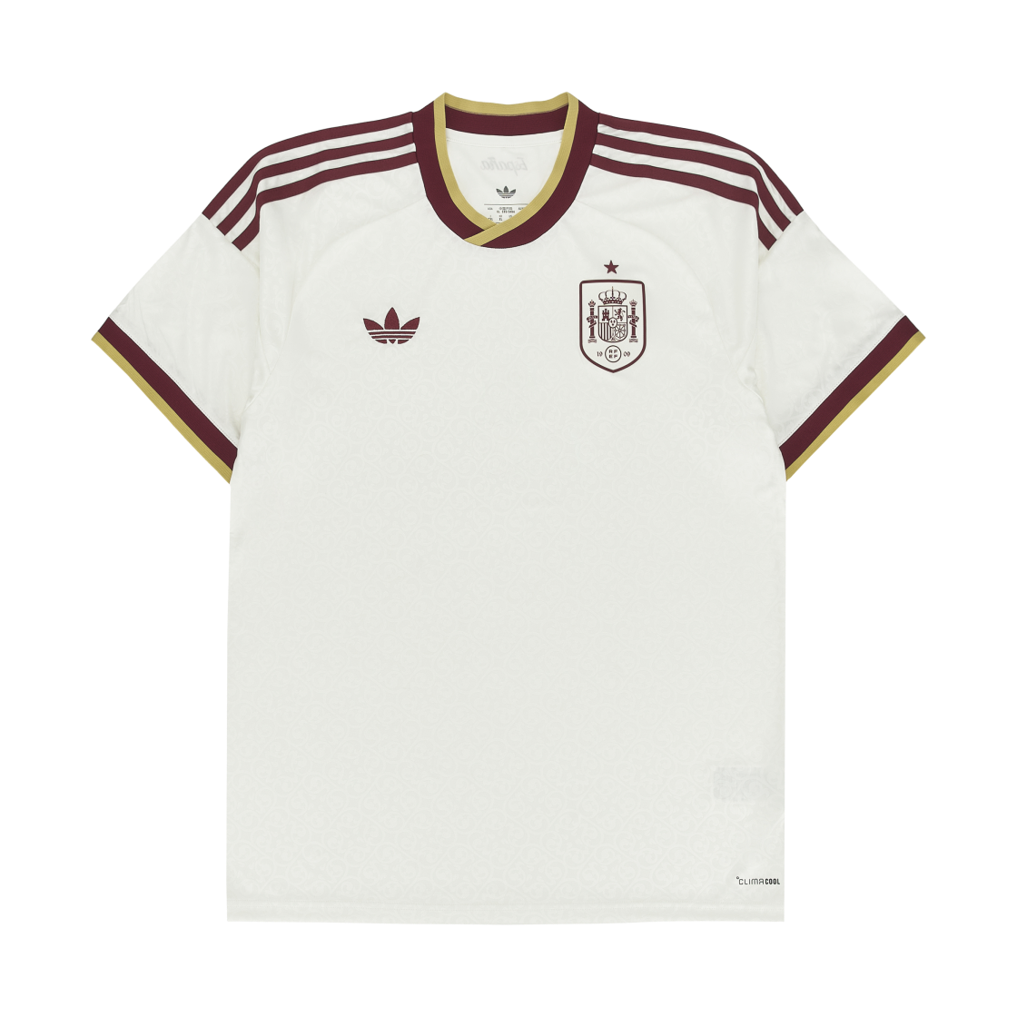 아디다스 스페인 2026 어웨이 저지 오프 화이트 - US 사이즈 (논 마킹 버전)(Adidas Spain 2026 Away Jersey Off White - US Sizing (Non Marking Ver.))