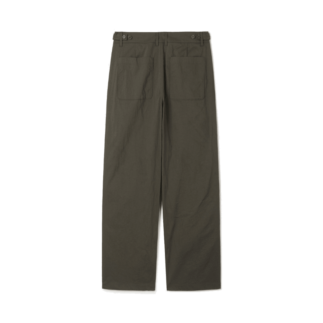 24/7 시리즈 다이드 워싱 셋업 팬츠 다크 브라운(24/7 series Dyed Washing Set-Up Pants Dark Brown) - 2