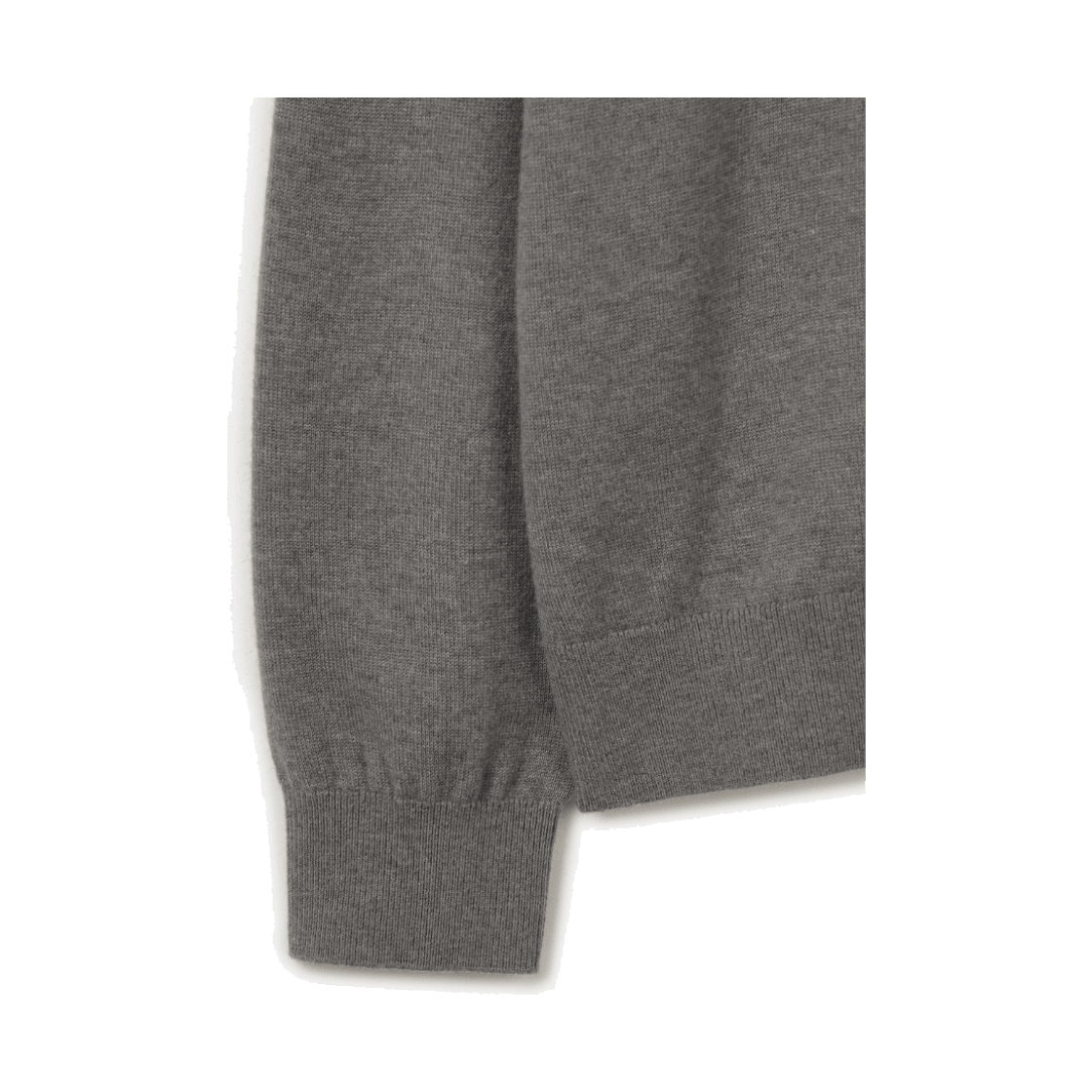 24/7 시리즈 브이넥 12Gg 니트 멜란지 그레이(24/7 series V-Neck 12Gg Knit Melange Gray) - 4