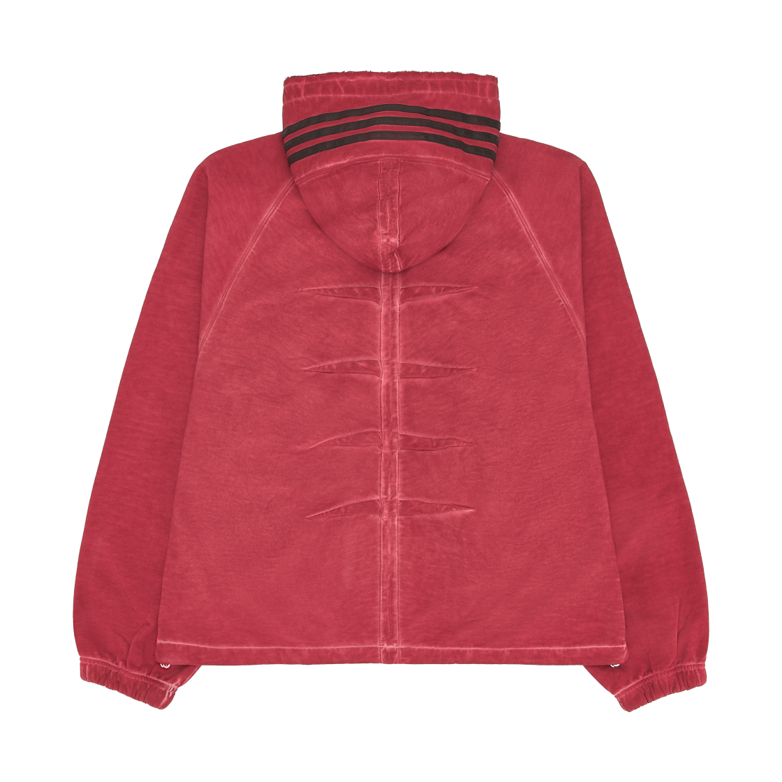 아디다스 x 떠그 클럽 스웨트 후드 파워 레드 - KR 사이즈(Adidas x Thug Club Sweat Hoodie Power Red - KR Sizing) - 2