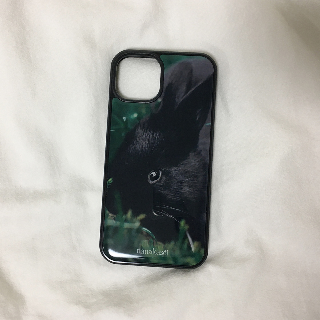 나나카세이 검은 토끼 에폭시 범퍼 케이스(NANAKASEI black rabbit epoxy bumper case) - 2