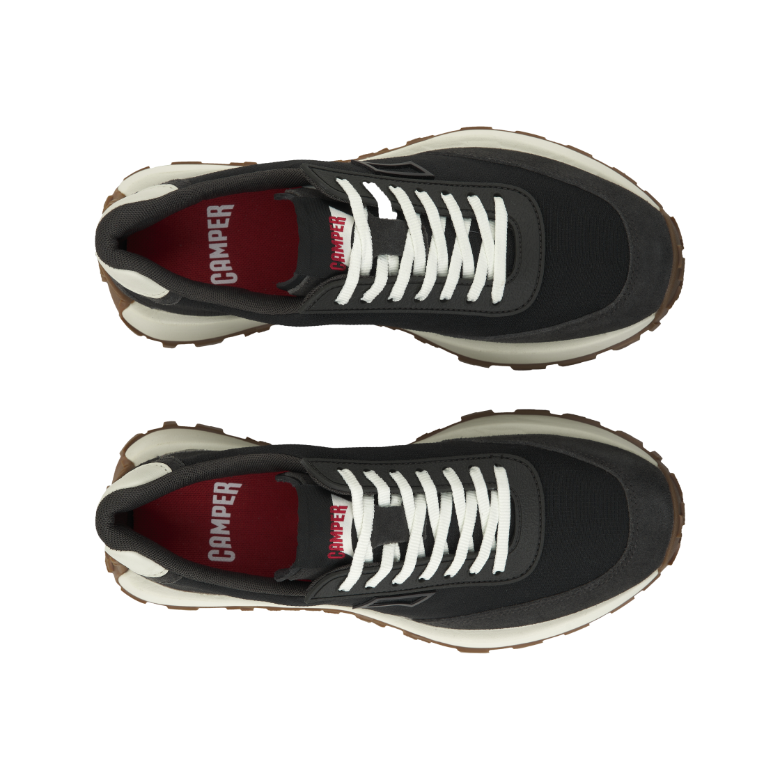 캠퍼 드리프트 트레일 비브람 누벅 스니커즈 블랙(Camper Drift Trail Vibram Nubuck Sneakers Black) - 5