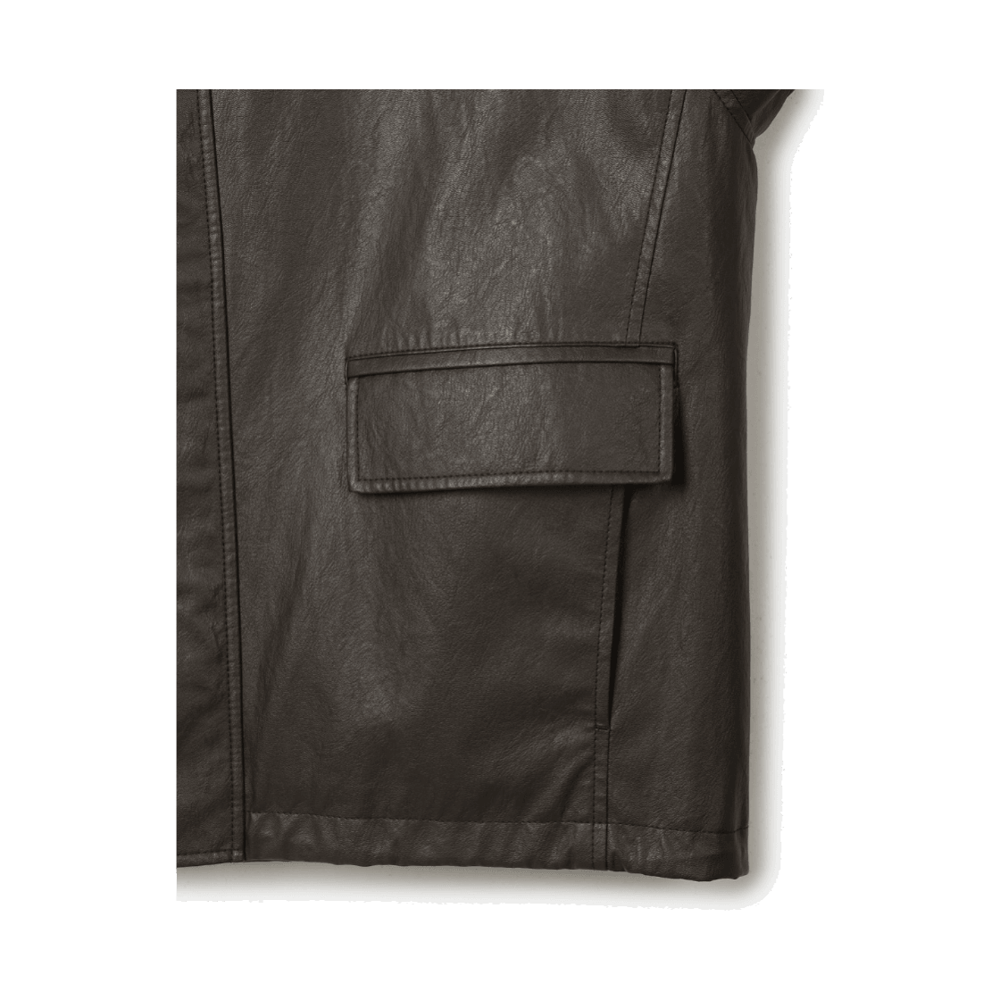 24/7 시리즈 레더 필드 자켓 브라운(24/7 series Leather Field Jacket Brown) - 5
