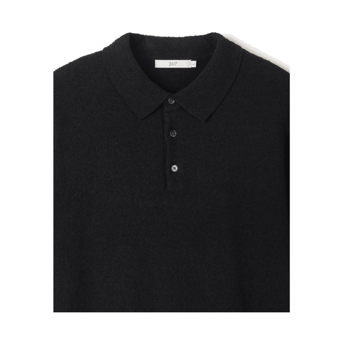 24/7 시리즈 부클 테리 니트 블랙(24/7 series Boucle Terry Knit Black) - 3