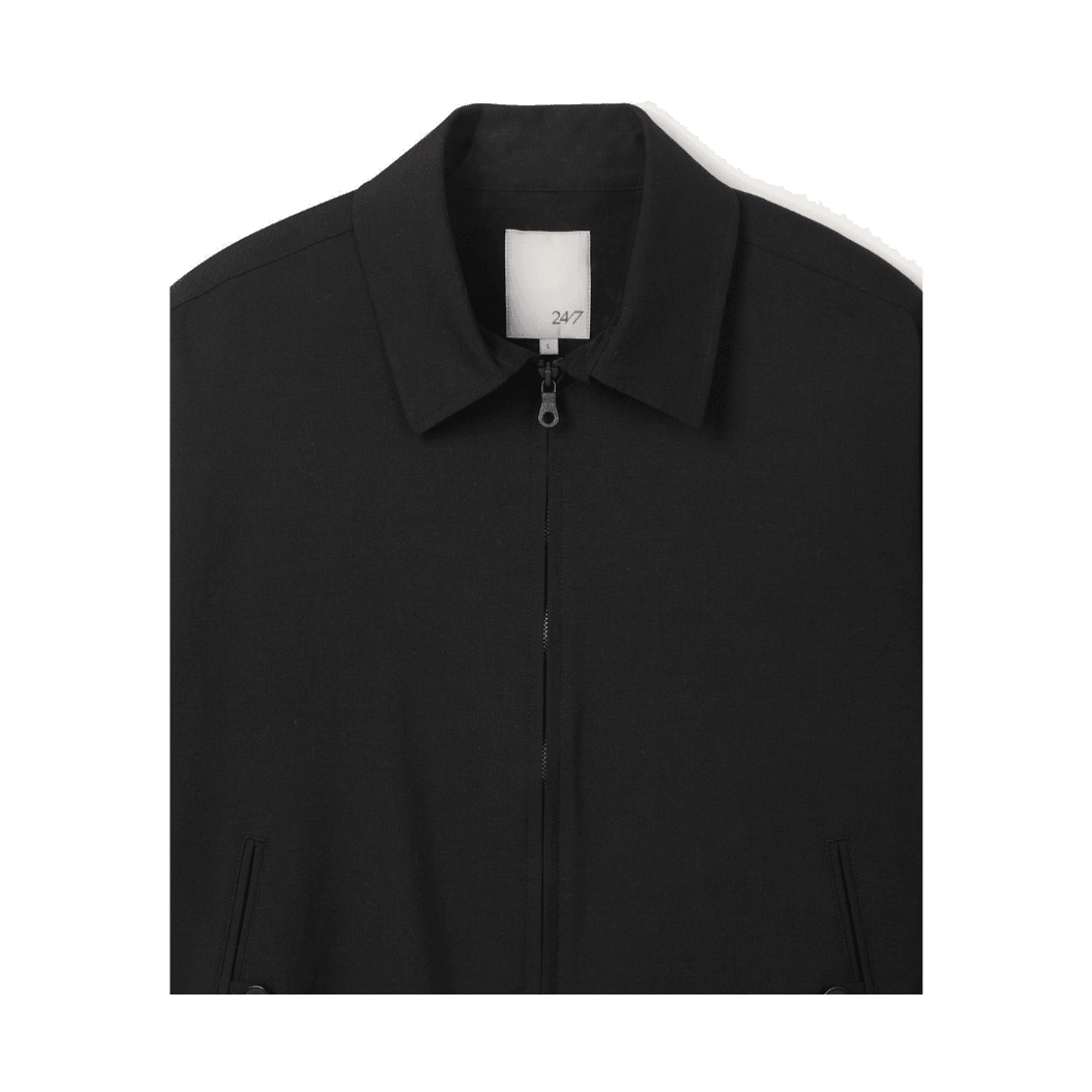 24/7 시리즈 스윙탑 울 테일러드 블루종 블랙(24/7 series Swing Top Wool Tailored Blouson Black) - 3