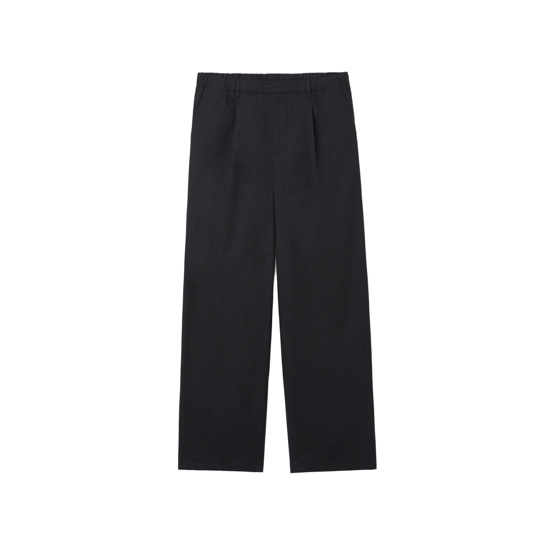 CWPAS26241BKX00 Customellow Wide Fit Cotton Set Up Pants Black