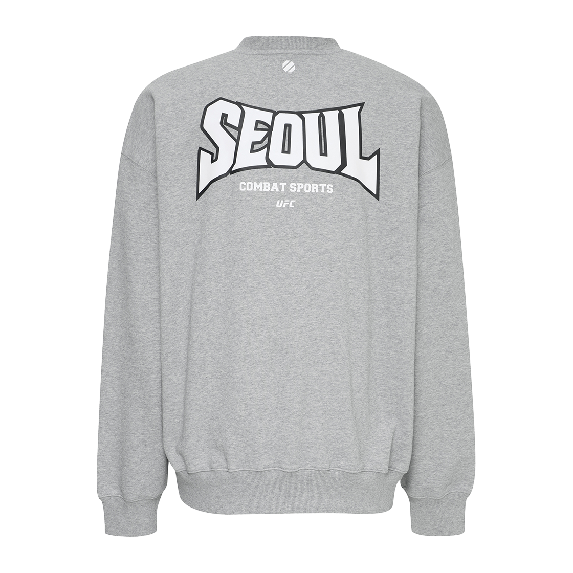 U2SWX1101MG UFC SPORT City Mega Oversized Fit Sweatshirt Melange Grey
