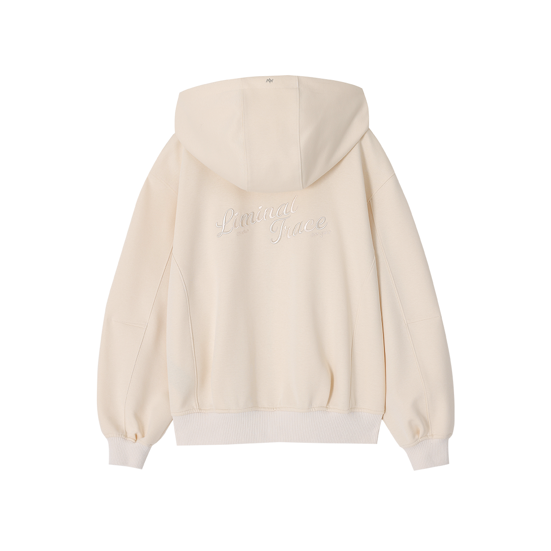 (W) 송지오 지제로 리미널 트레이스 후드 집업 크림((W) SONGZIO ZZERO Liminal Trace Hood Zip Up Cream) - 2