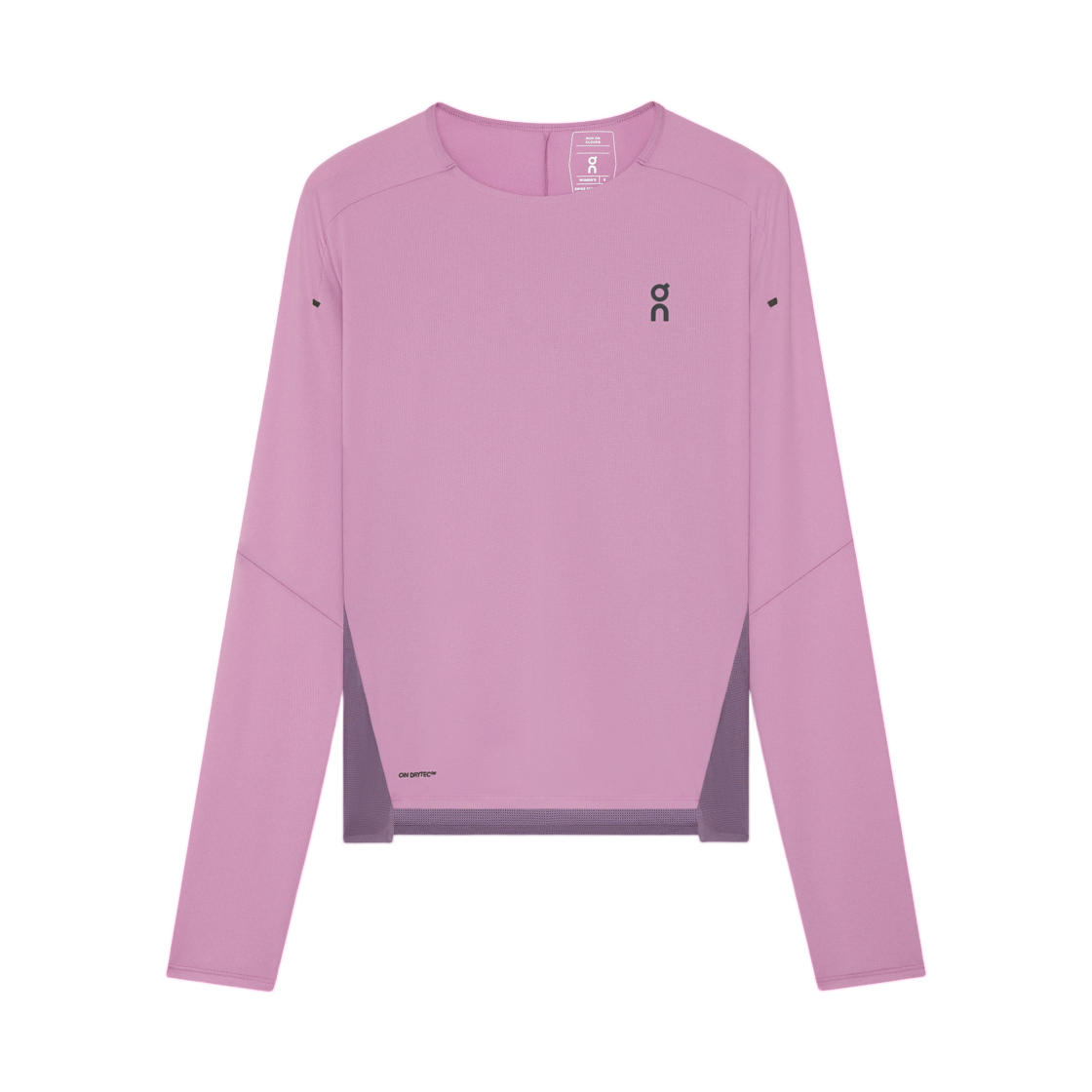 1WE10324416 (W) On Running Performance Long T-Shirt Sakura Dewberry