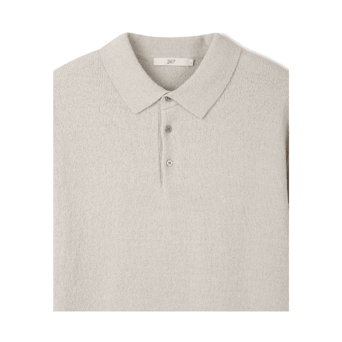 24/7 시리즈 부클 테리 니트 라이트 그레이(24/7 series Boucle Terry Knit Light Gray) - 3