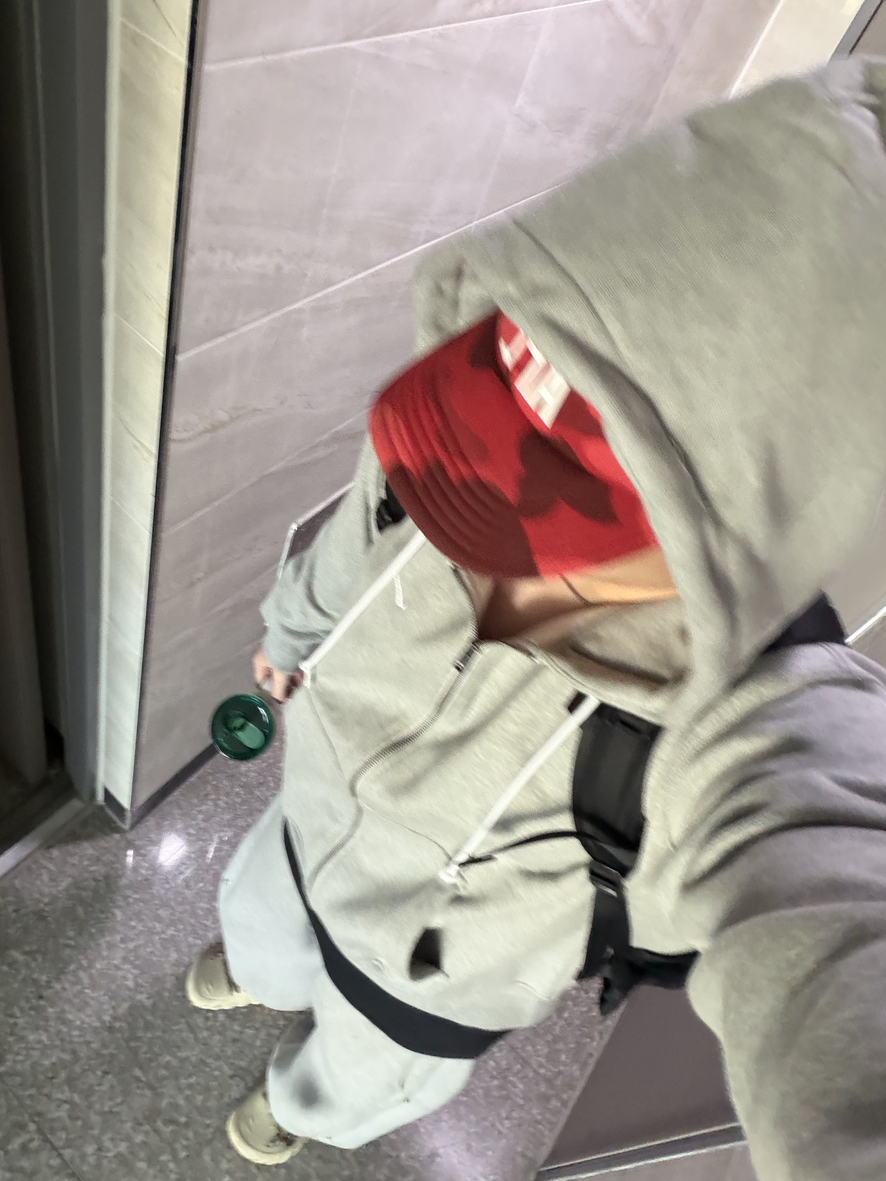 Nike NRG Solo Swoosh Full Zip Hoodie Dark Grey Heather - Asia, [KREAM 단독] Riomeu Snake Chain Necklace 2.5mm 착용 스타일 - 2