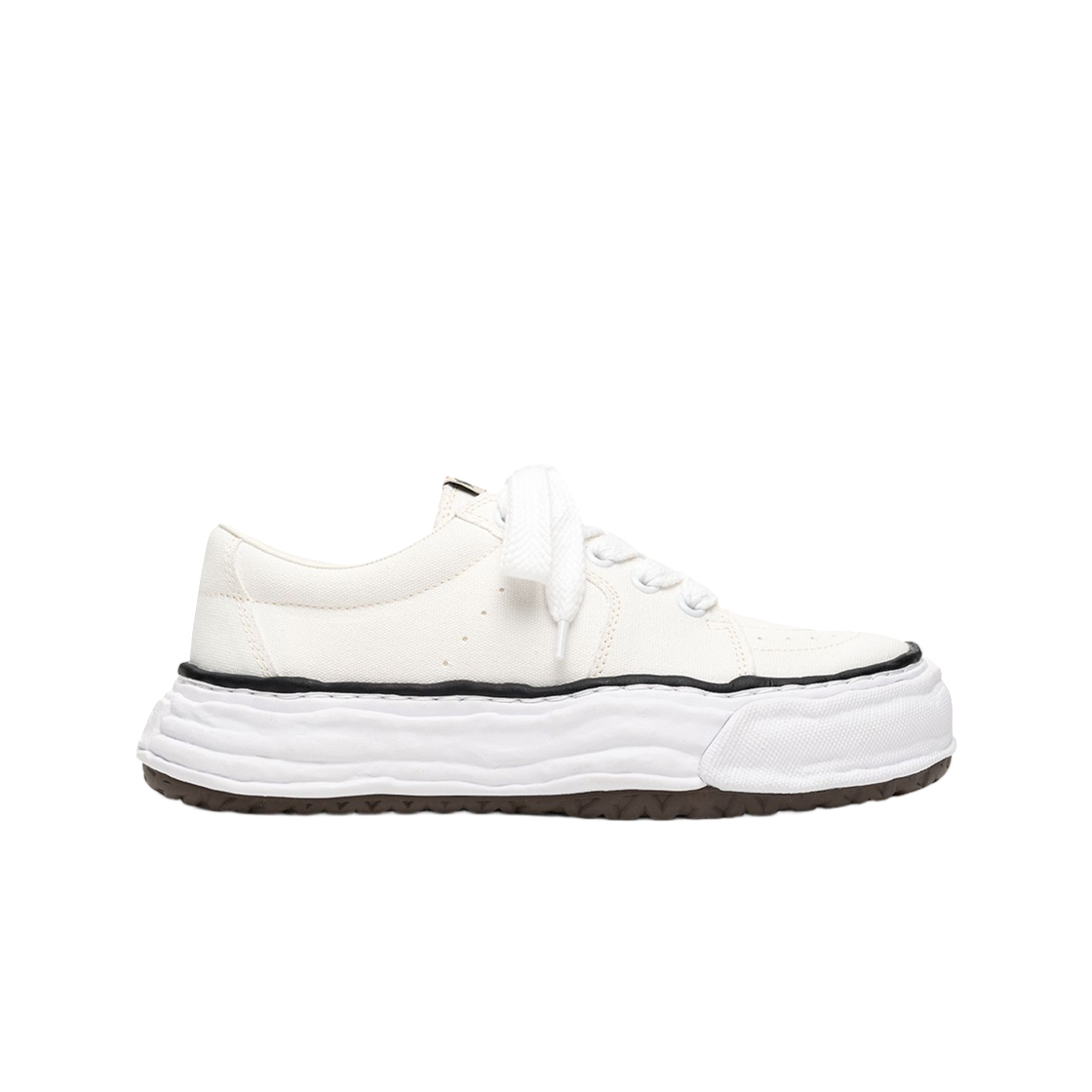 A16FW703-WHITE Mihara Yasuhiro Eric OG Sole Canvas Low-Top Sneaker White