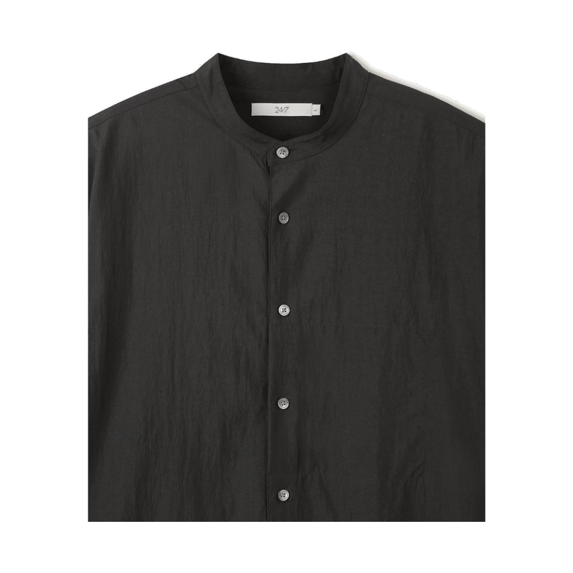24/7 시리즈 보일 크리즈 오버사이즈드 셔츠 다크 그레이(24/7 series Voile Crease Oversized Shirts Dark Gray) - 3