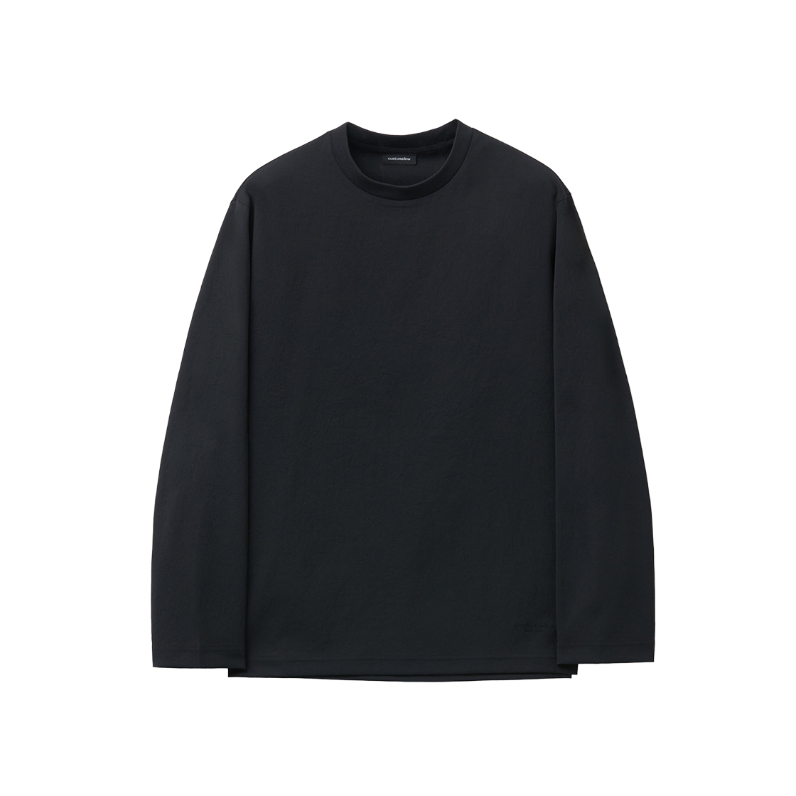 커스텀멜로우 우븐 티셔츠 블랙(Customellow Woven T Shirt Black) - 1