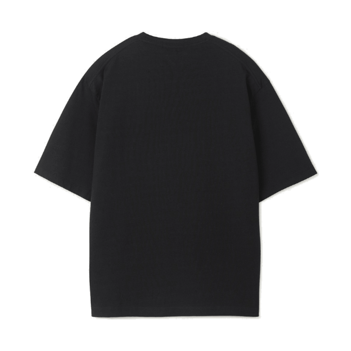 24/7 시리즈 코튼 아스킨 블렌디드 크롭 티 블랙(24/7 series Cotton Askin Blended Crop Tee Black) - 2