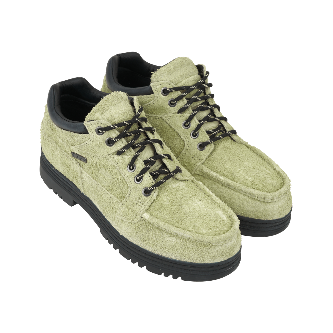 팀버랜드 헤리티지 고어텍스 목 토 미드 부츠 라이트 그린 스웨이드 - 와이드(Timberland Heritage Gore-Tex Moc Toe Mid Boots Light Green Suede - Wide) - 4