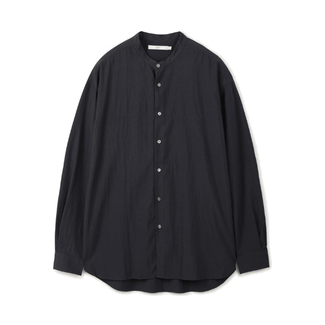 TMSFX25303NYD 24/7 series Voile Crease Oversized Shirts Dark Navy
