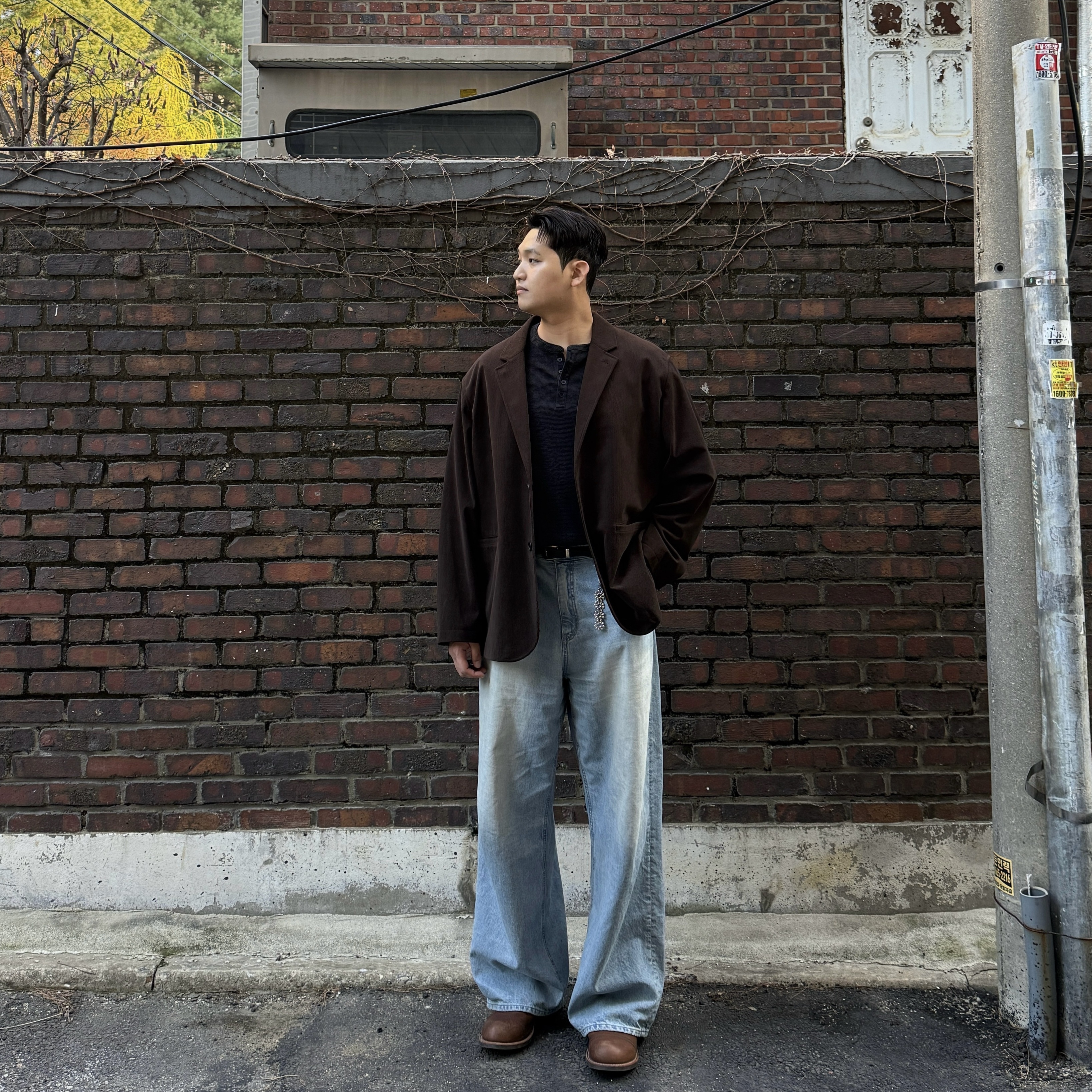 Red Wing Iron Ranger 8111 Amber Harness - D 착용 스타일