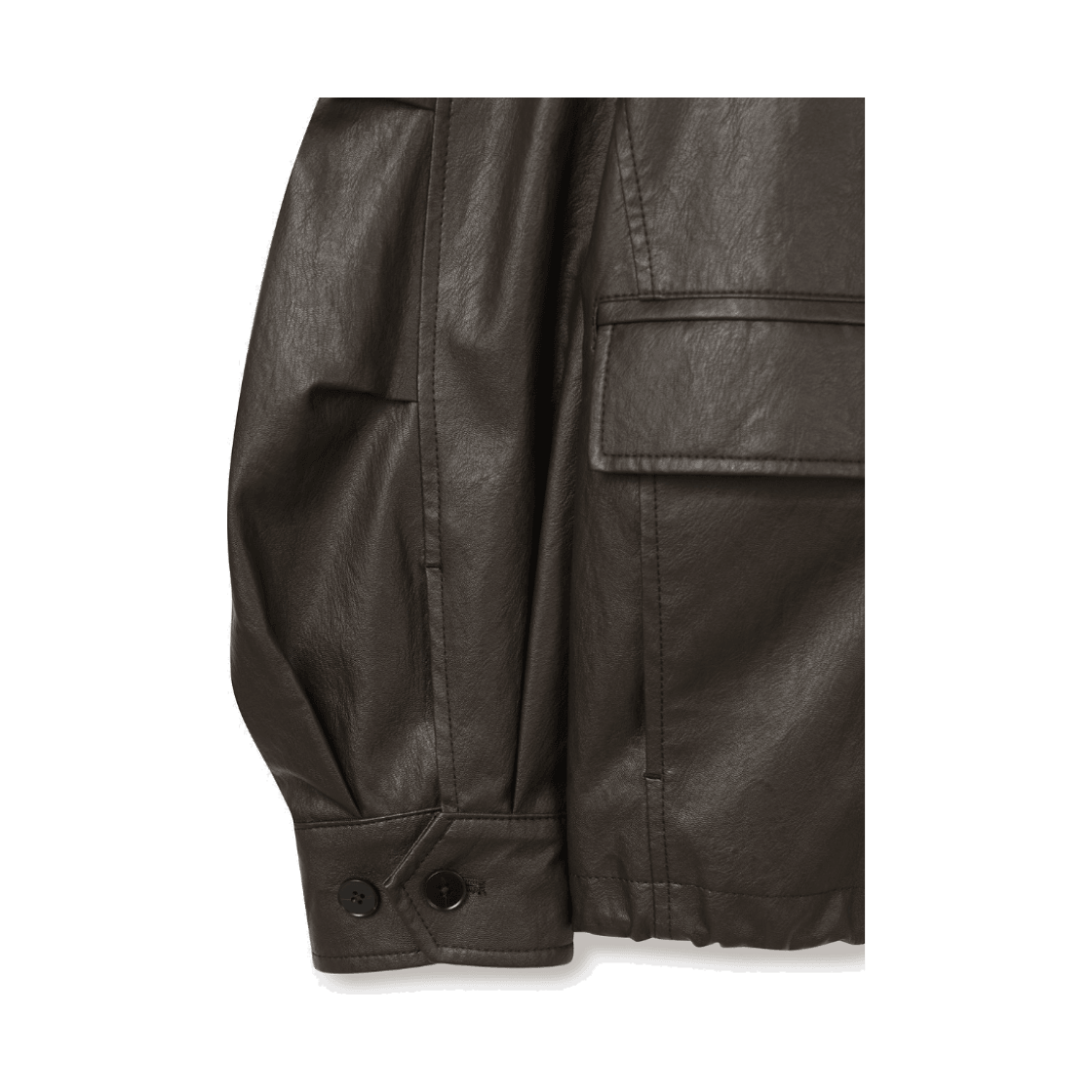 24/7 시리즈 레더 필드 자켓 브라운(24/7 series Leather Field Jacket Brown) - 4