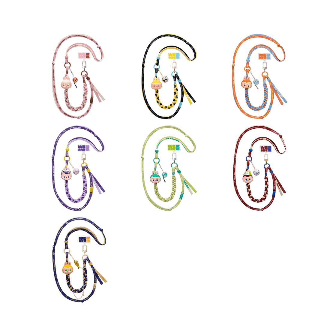 팝마트 더 몬스터즈 x 피파 시리즈 크로스형 휴대폰 스트랩 미개봉 랜덤박스 (1개입)(Pop Mart The Monsters x FIFA Series Long Lanyard Sealed Case (1 Blind Box)) - 2