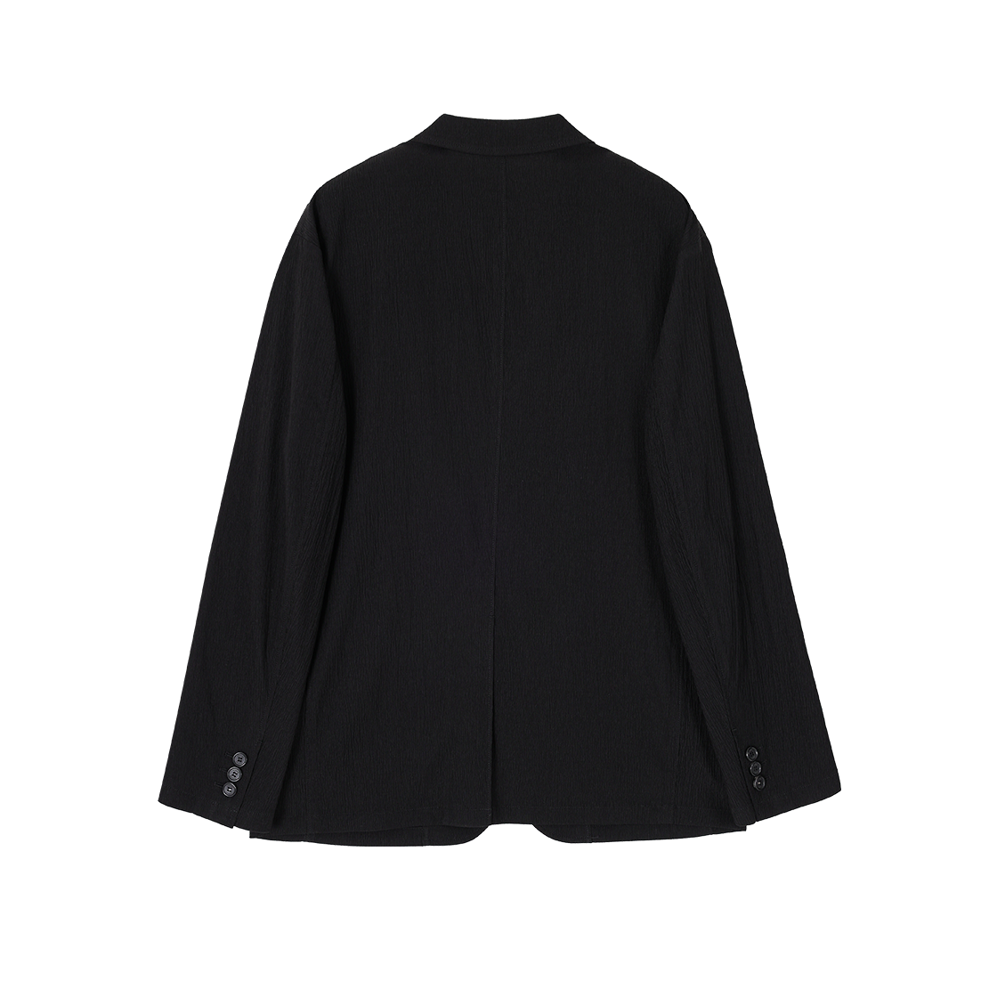 송지오 옴므 플리츠 코쿤 블레이저 블랙(SONGZIO HOMME Pleats Cocoon Blazer Black) - 2