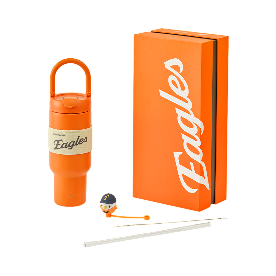 오덴세 x KBO 투웨이 루프 텀블러 750ml 한화 이글스(Odense x KBO 2Way Loop Tumbler 750ml Hanwha Eagles) - 2