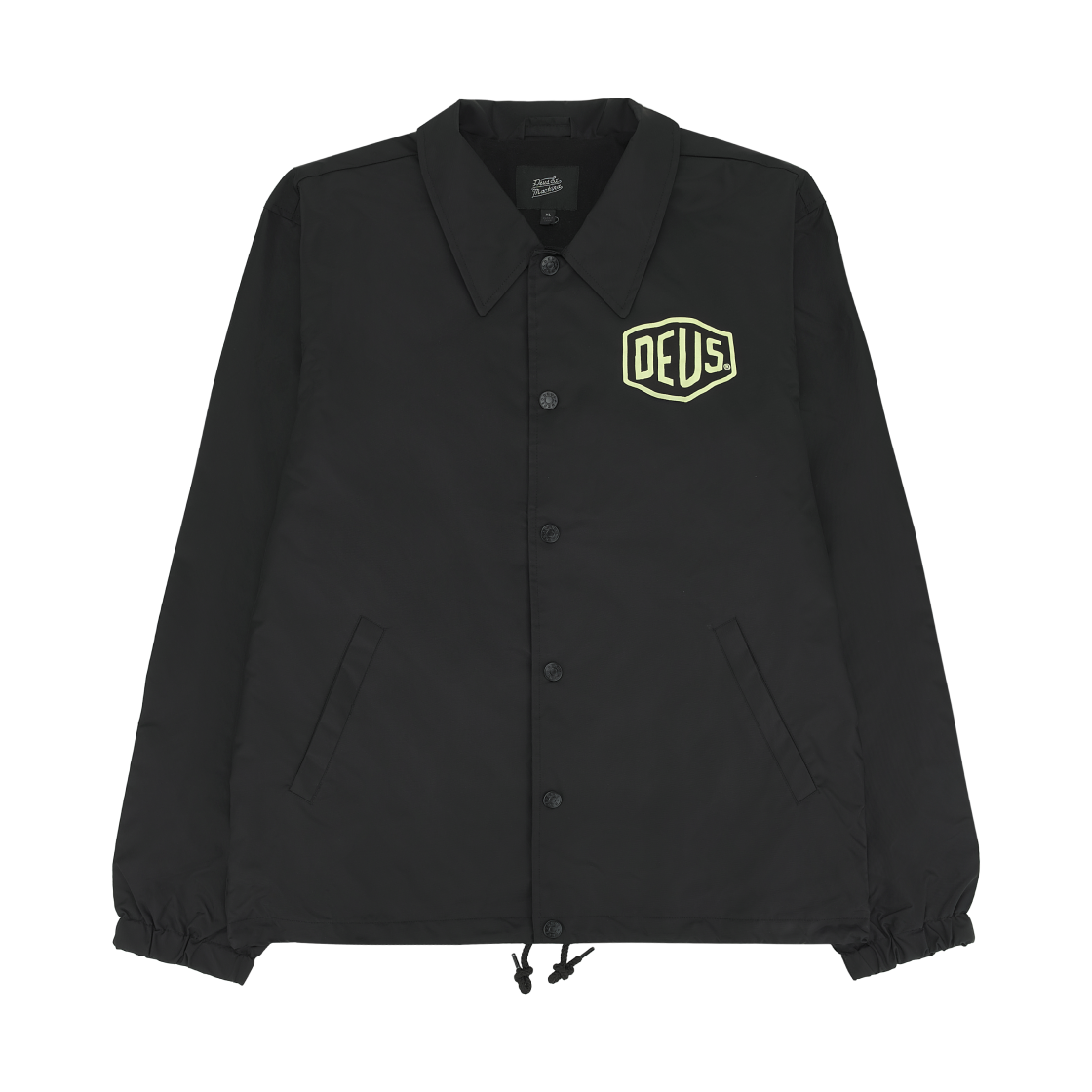 데우스 엑스 마키나 캠퍼다운 코치 자켓 블랙(Deus Ex Machina Camperdown Coach Jacket Black)